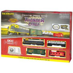 Bachmann Trains Thunder Chief with Digital Sound HO Scale Train Set