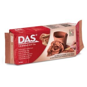 DAS Terracotta Air Dry Modelling Clay, 500 g